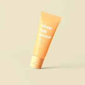 Cream Tube With Large Cap